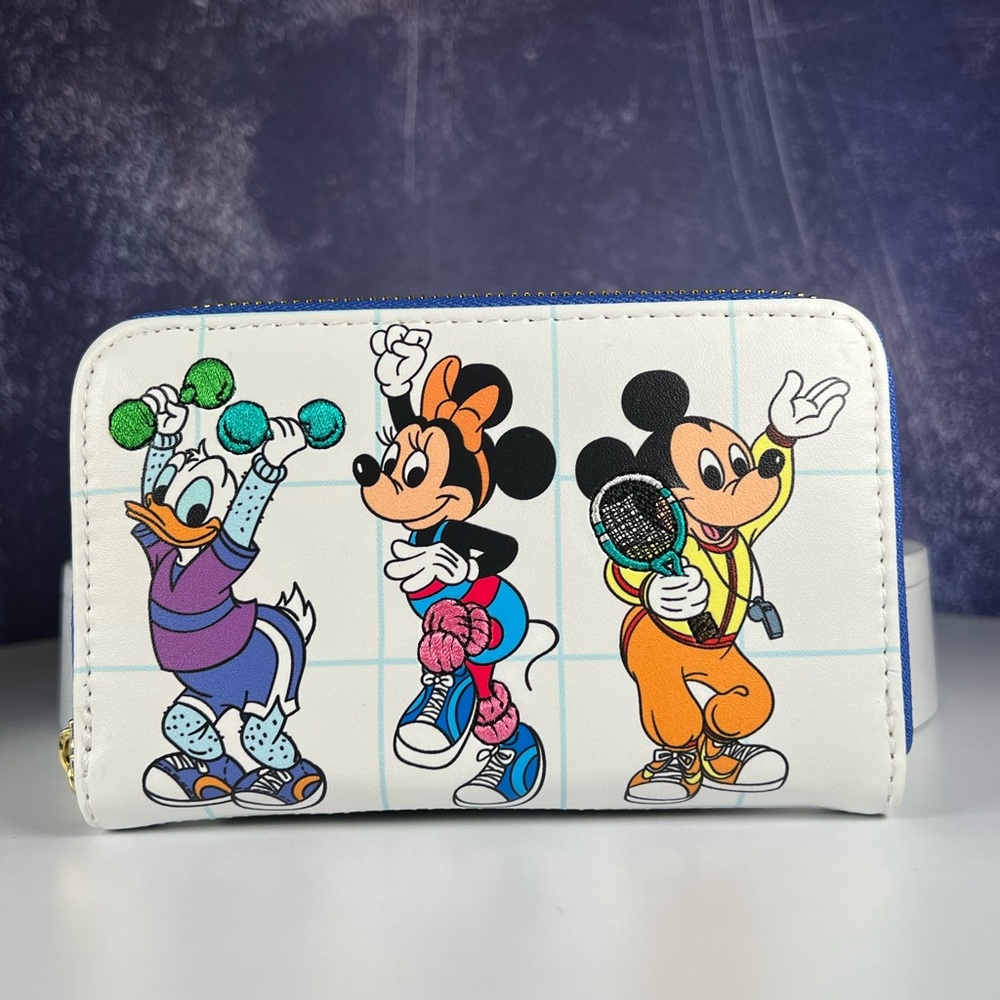 Loungefly: Disney - Mousercise Zip Around Wallet